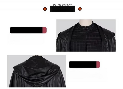 Star Wars: The Rise of Skywalker Kylo Ren Cosplay Costume – Adult Black Series Deluxe Outfit