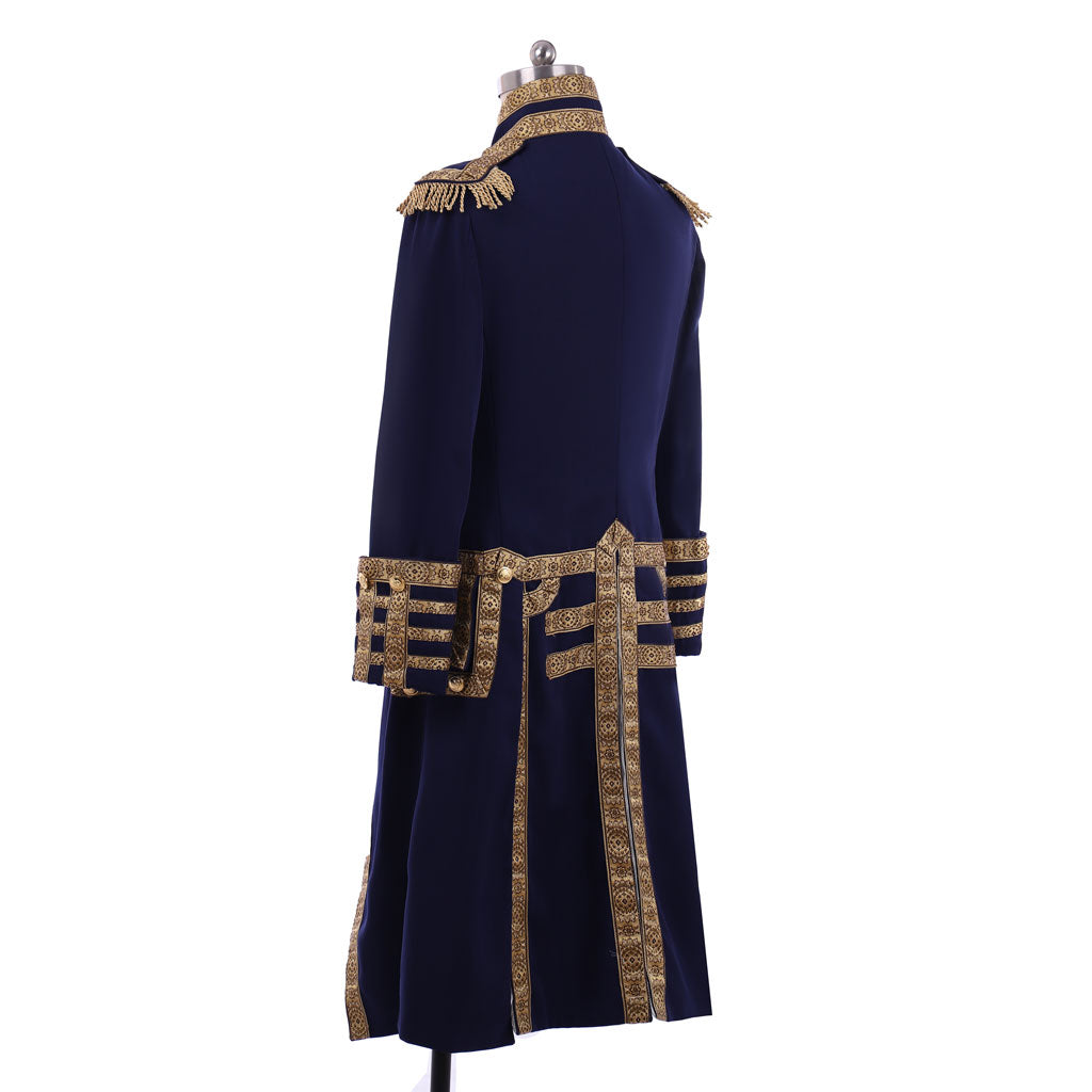 18th Century Royal Military Officer Cosplay Coat - Colonial Uniform Jacket | Coscomos Medieval Series