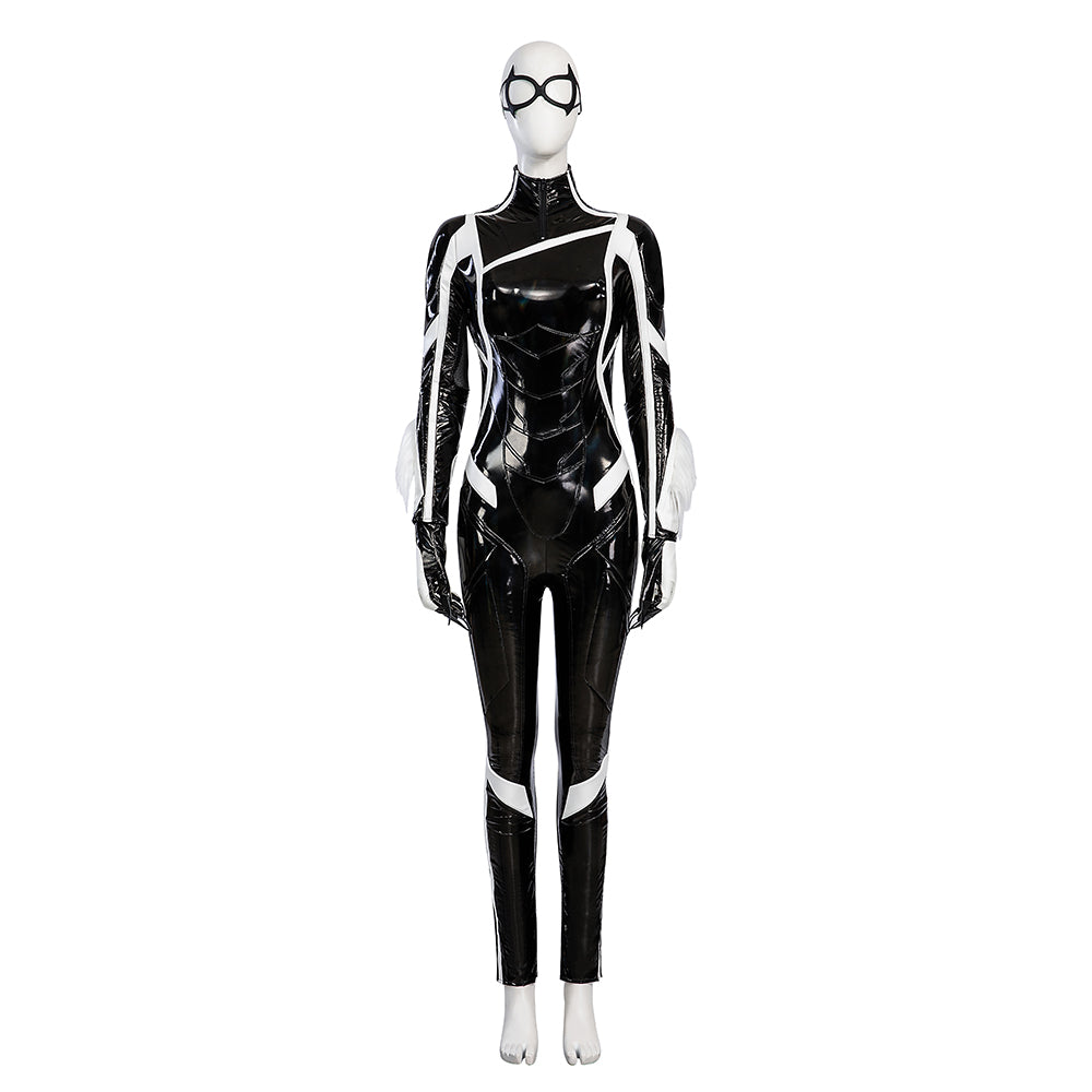 Game Spider-Man 2 Halloween Cosplay Black Cat Felicia Hardy Costume Set