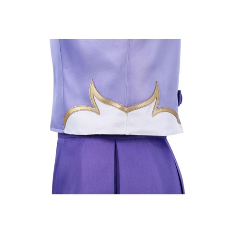 Anime The Future Diary Gasai Yuno Mirai Nikki Cosplay Costume Girls JK Uniform Purple Sailor Suit