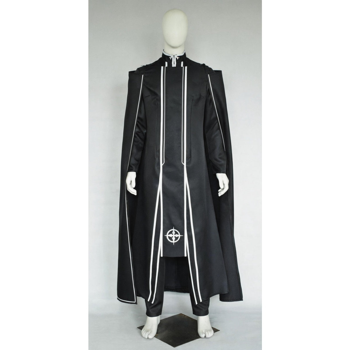 New Sword Art Online Integrity Knight Kirito Cosplay Costume, Full Set Anime Outfit for SAO Alicization Role Play