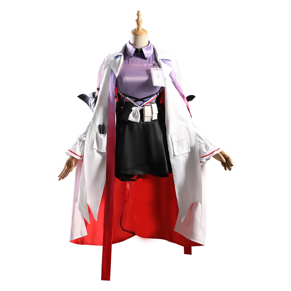 Arknights Eyjafjalla Cosplay Costume – Stunning Uniform for Halloween and Game Fans