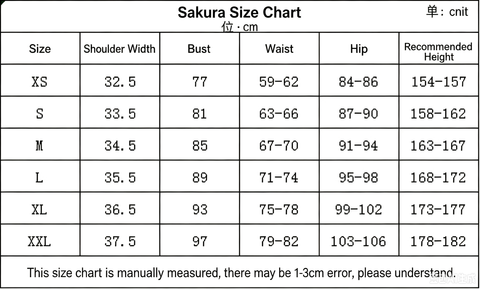 Sakura Cosplay Costume - Shippuden Haruno Sakura Outfit with Wig & Headband
