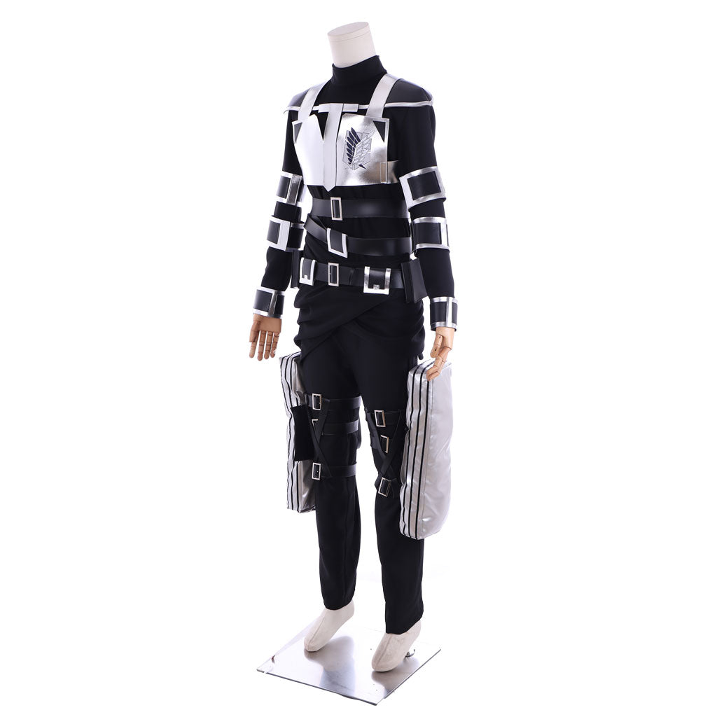 Attack On Titan The Finish Season  The Survey Corps Levi Cosplay Costume Outfits