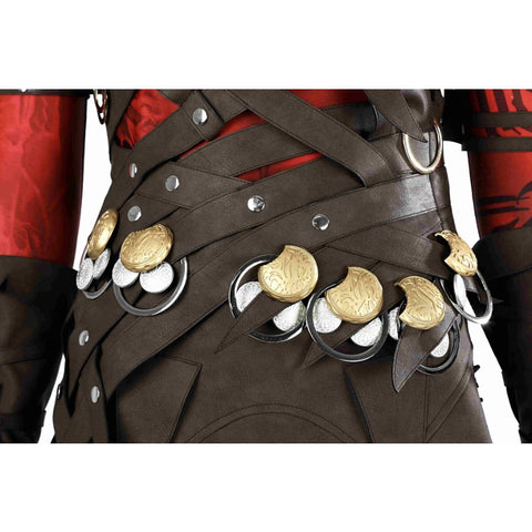 Baldur's Gate Karlach Cosplay Costume Set