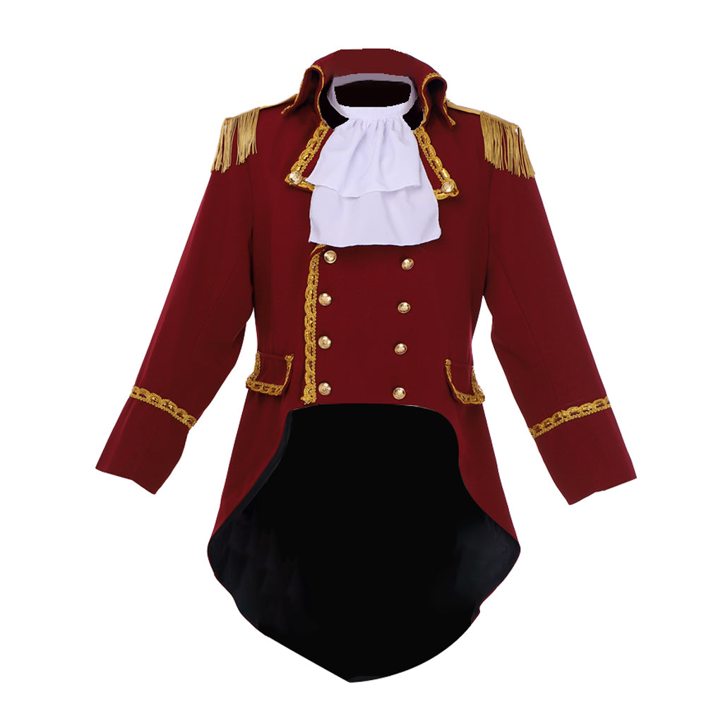 Inspired Aristocratic Military Jacket Costume | Gothic Colonial Men’s Cosplay | Coscomos Medieval Series