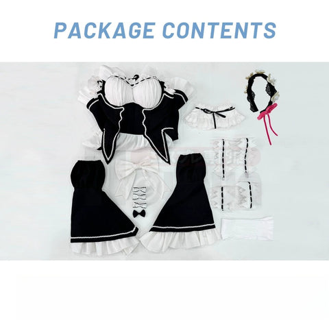 Re:Zero − Starting Life in Another World Rem Maid Cosplay Costume