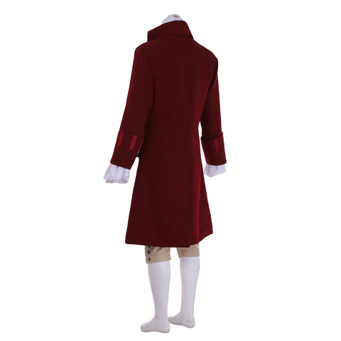 Hamilton Aaron Burr Cosplay Costume - Colonial Aristocrat Suit | Coscomos Men Medieval Series