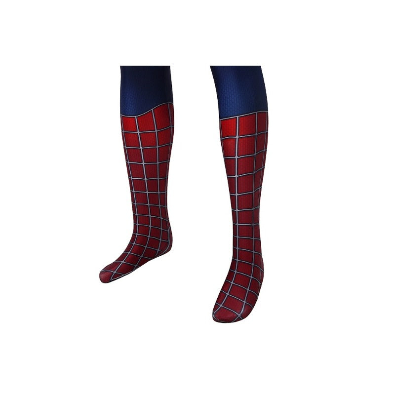 Spider-Man 2 Tobey Maguire Cosplay Costume Bodysuit Zentai Tight Jumpsuit