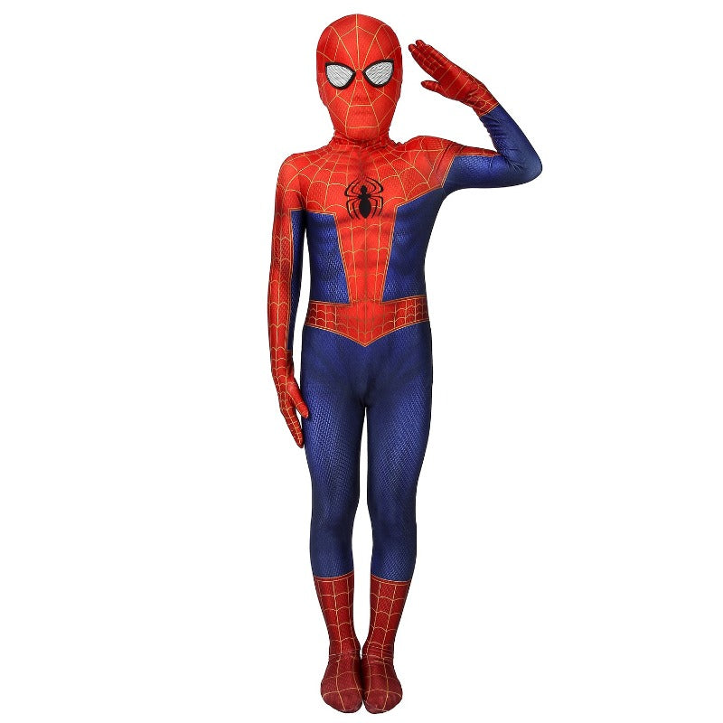 Kids Spider-man Peter Parker Cosplay Costume Halloween Kids Cosplay Suit