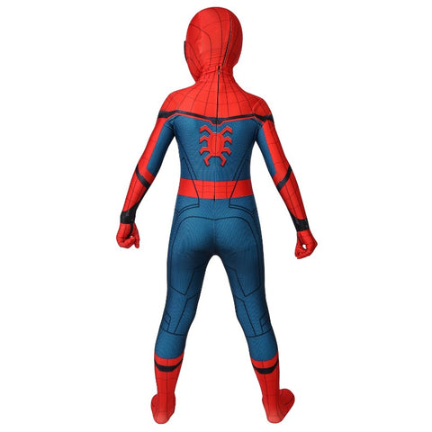 Spider-Man Homecoming Kids Jumpsuit Halloween Cosplay Costume