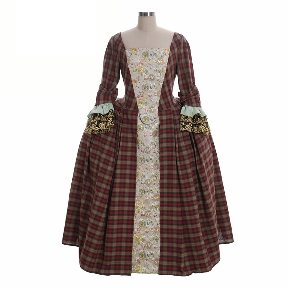 Outlander-Inspired Dress Costume | Scottish Highlands Cosplay for Women by Coscosmos