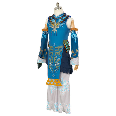 The Legend of Zelda: Tears of the Kingdom Link Cosplay Costume – Top, Trousers, Necklace & Sleeves