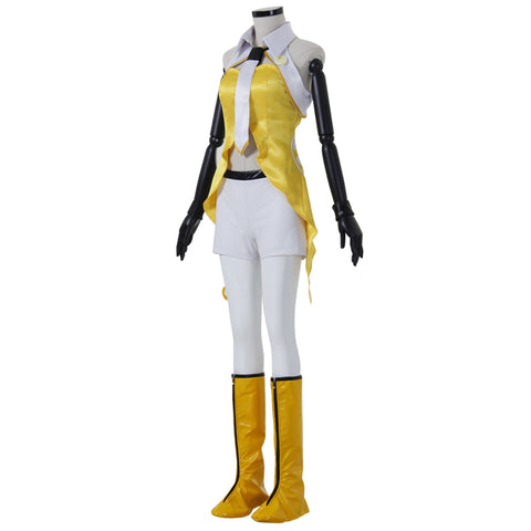 Yellow Miku Cosplay Costume | Hatsune Miku Yellow Outfit