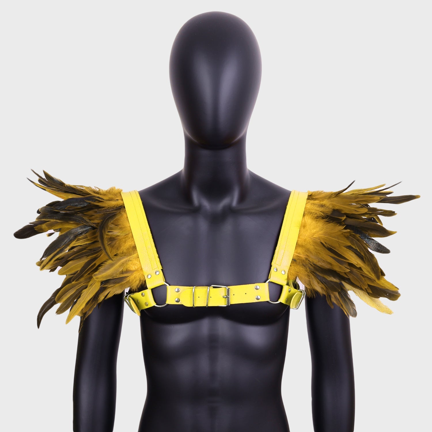 2024 New Halloween Cosplay Feather Cape Men's Cloak Party Costume - Coscosmos