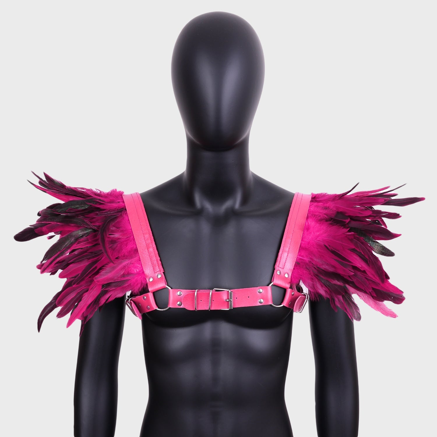 2024 New Halloween Cosplay Feather Cape Men's Cloak Party Costume - Coscosmos
