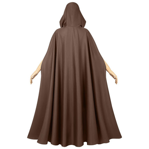 2025 Amazon Halloween Cloak Cosplay Costume Medieval Fantasy Wizard Robe - Coscosmos