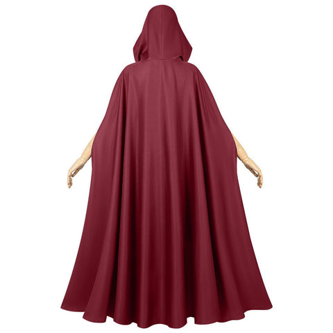 2025 Amazon Halloween Cloak Cosplay Costume Medieval Fantasy Wizard Robe - Coscosmos
