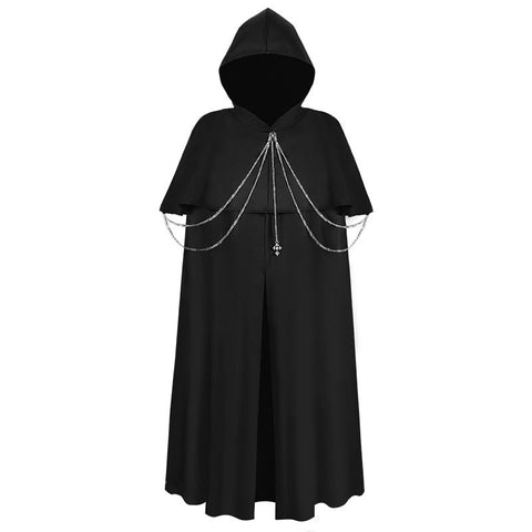 2025 Cross - Border Medieval Renaissance Halloween Cloak Stage Performance Costume - Coscosmos