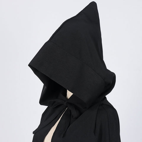 2025 European Medieval Halloween Costume Vampire Grim Reaper Cloak for Cosplay - Coscosmos