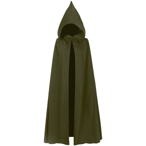 2025 European Medieval Halloween Costume Vampire Grim Reaper Cloak for Cosplay - Coscosmos