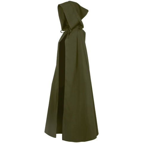 2025 European Medieval Halloween Costume Vampire Grim Reaper Cloak for Cosplay - Coscosmos