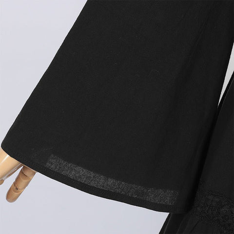 2025 European Medieval Victorian Era Lace - Trimmed Dress Cosplay Costume - Coscosmos