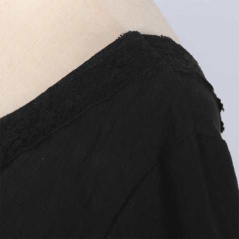 2025 European Medieval Victorian Era Lace - Trimmed Dress Cosplay Costume - Coscosmos
