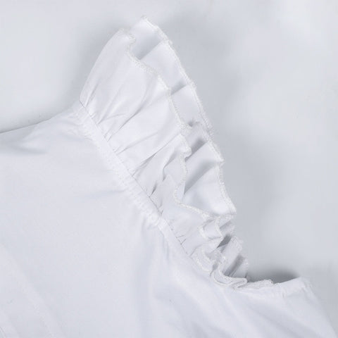 2025 Foreign Trade New Beer Dress Bavaria Beer Festival Ding Dong Dress White V - Neck Top Women - Coscosmos