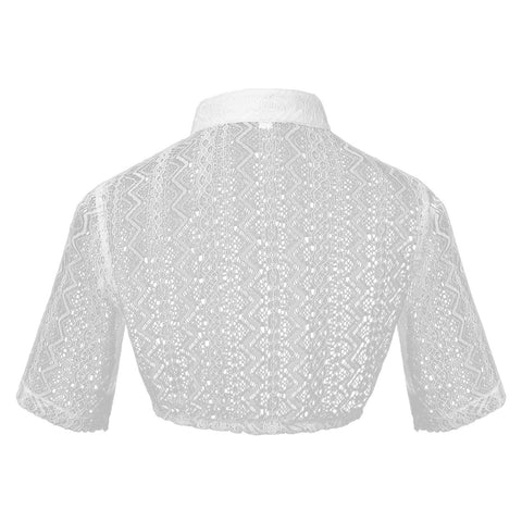 2025 Foreign Trade New Beer Dress Bavaria Beer Festival Ding Dong Dress White V - Neck Top Women - Coscosmos