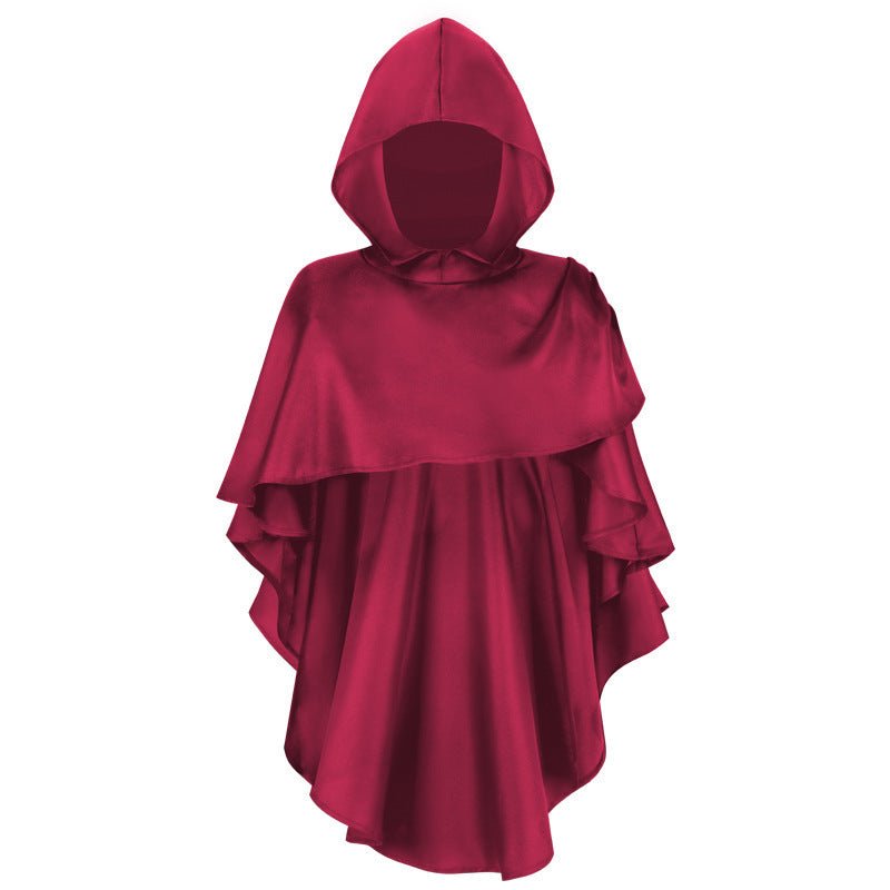 2025 Halloween Grim Reaper Costume Medieval Cosplay Priest Robe - Coscosmos
