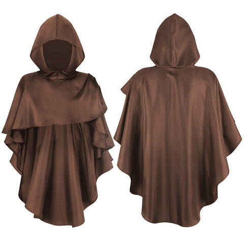 2025 Halloween Grim Reaper Costume Medieval Cosplay Priest Robe - Coscosmos