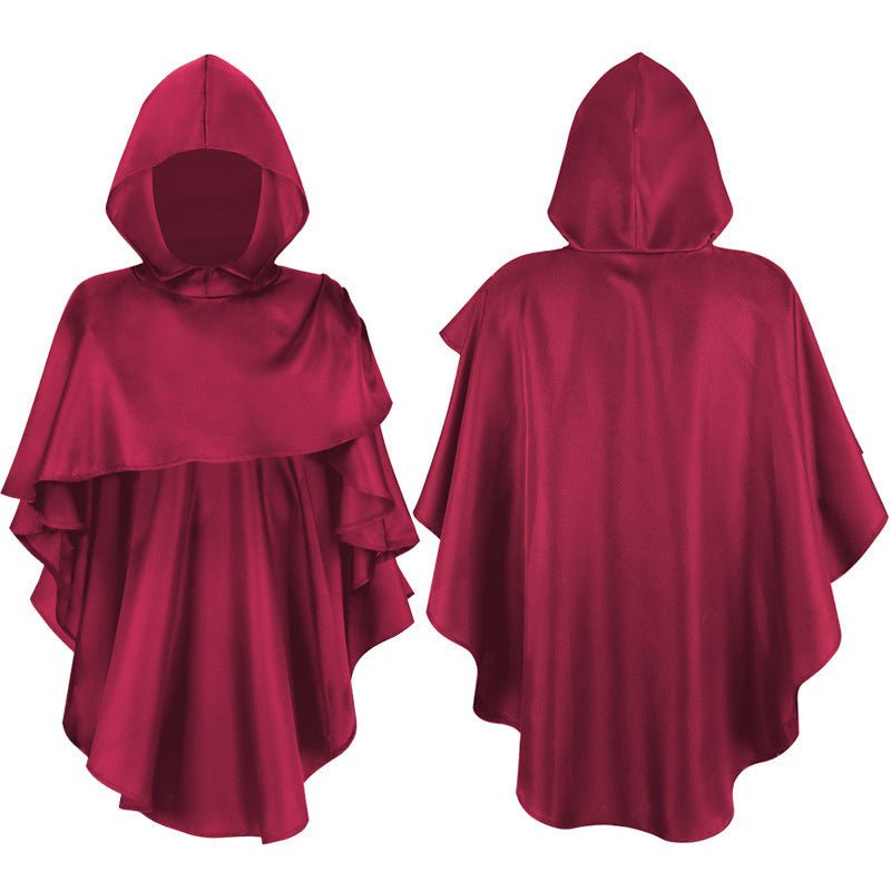 2025 Halloween Grim Reaper Costume Medieval Cosplay Priest Robe - Coscosmos