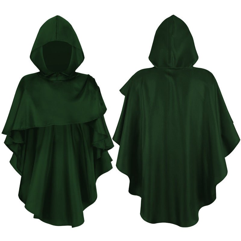 2025 Halloween Grim Reaper Costume Medieval Cosplay Priest Robe - Coscosmos