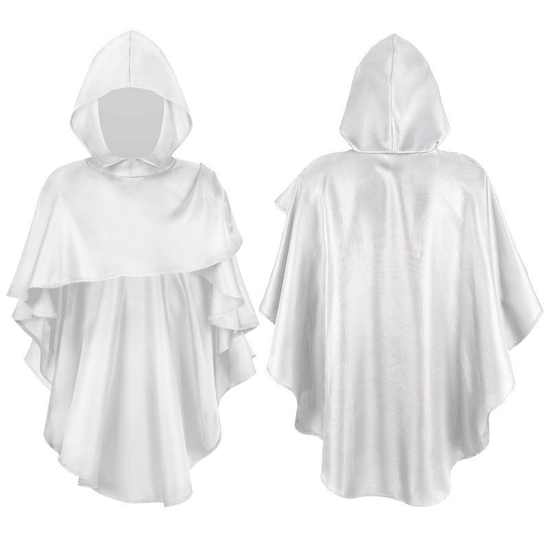 2025 Halloween Grim Reaper Costume Medieval Cosplay Priest Robe - Coscosmos