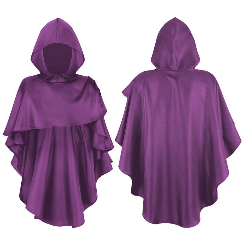 2025 Halloween Grim Reaper Costume Medieval Cosplay Priest Robe - Coscosmos