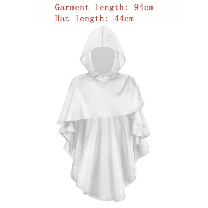 2025 Halloween Grim Reaper Costume Medieval Cosplay Priest Robe - Coscosmos