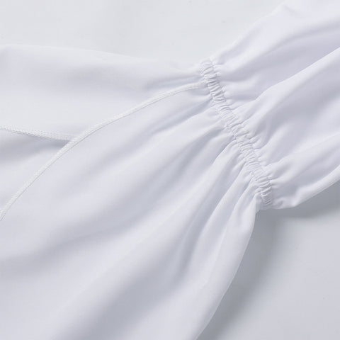 2025 New Best - Seller Women's Sexy Off - Shoulder Pleated Casual Loose One - Shoulder Top - Coscosmos