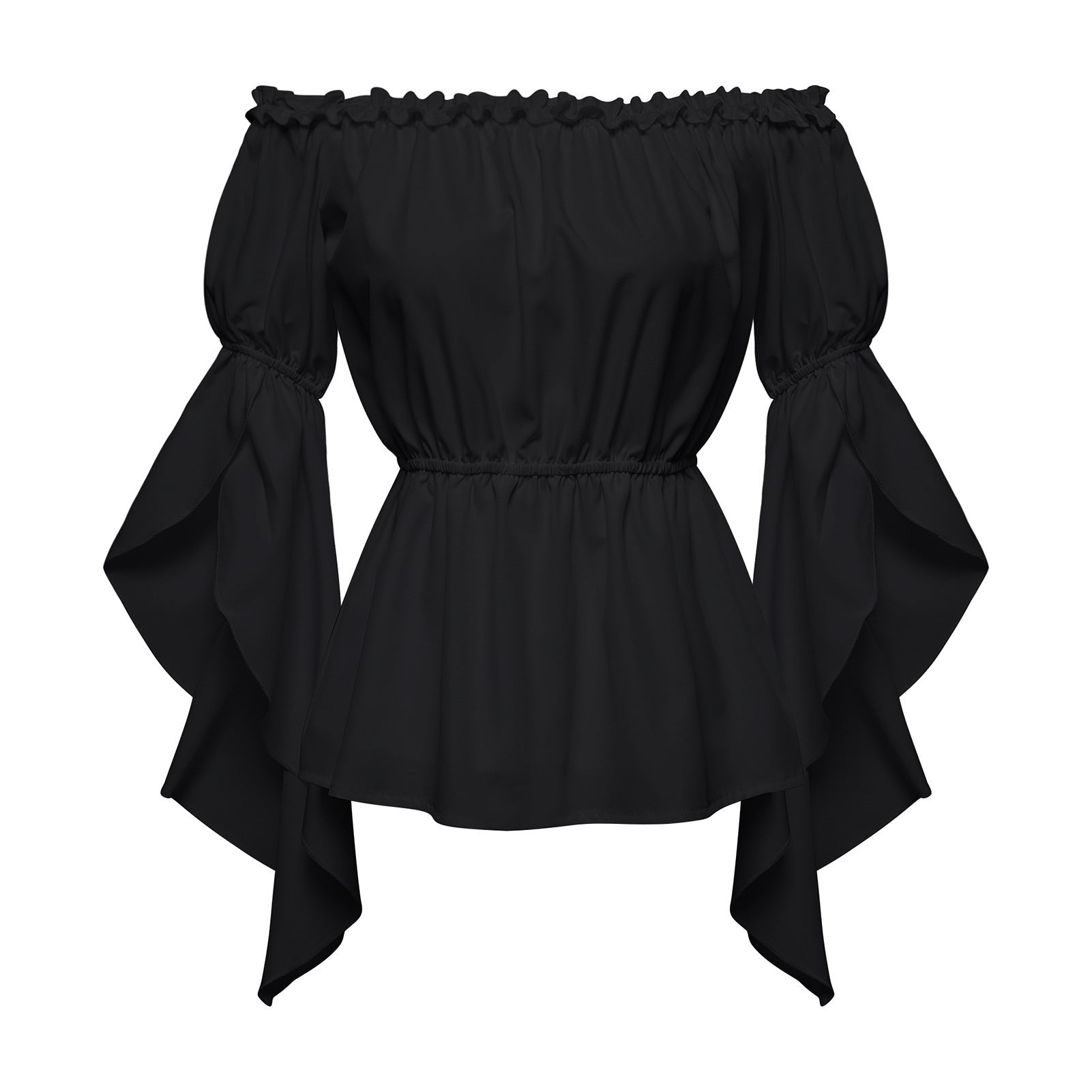 2025 New Best - Seller Women's Sexy Off - Shoulder Pleated Casual Loose One - Shoulder Top - Coscosmos