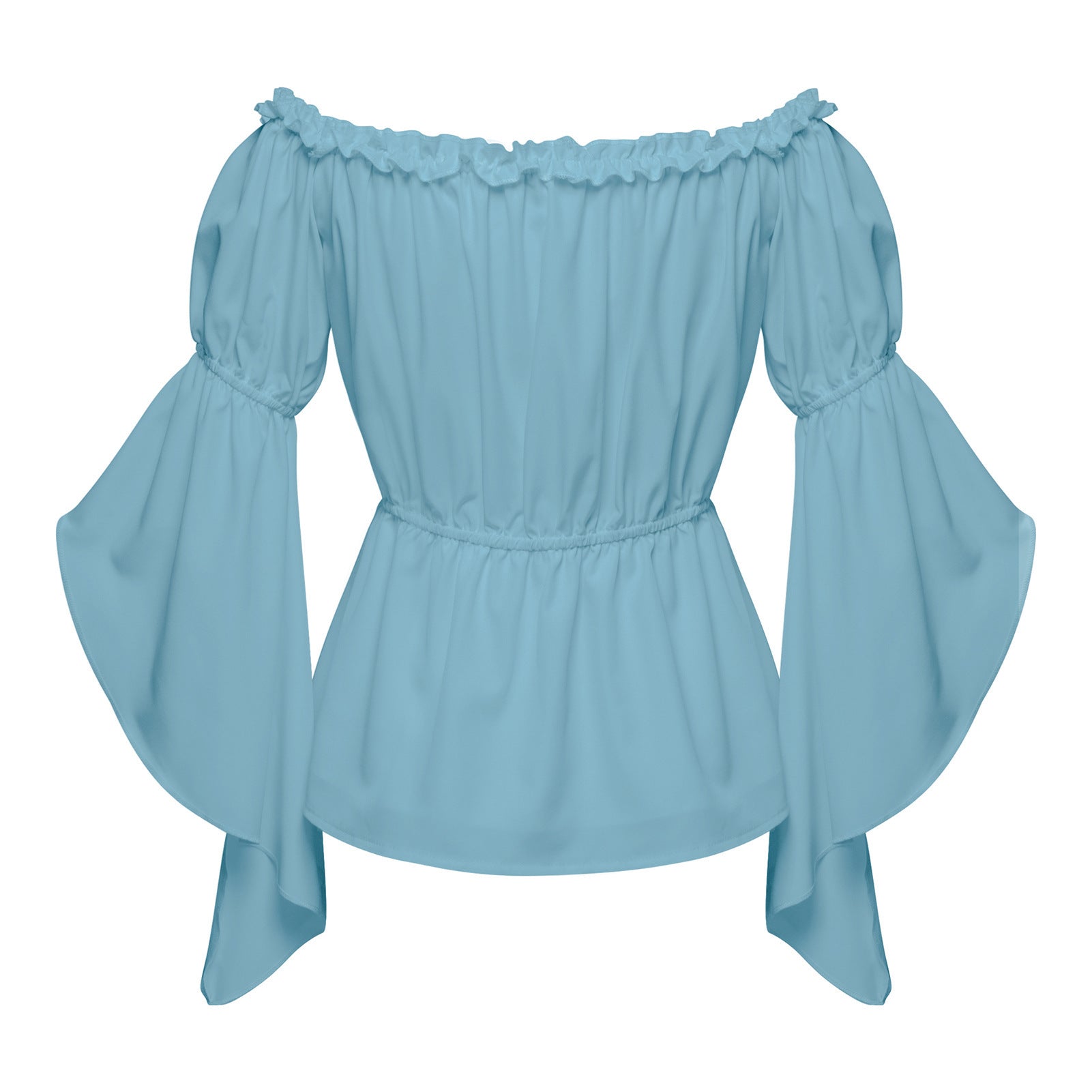 2025 New Best - Seller Women's Sexy Off - Shoulder Pleated Casual Loose One - Shoulder Top - Coscosmos