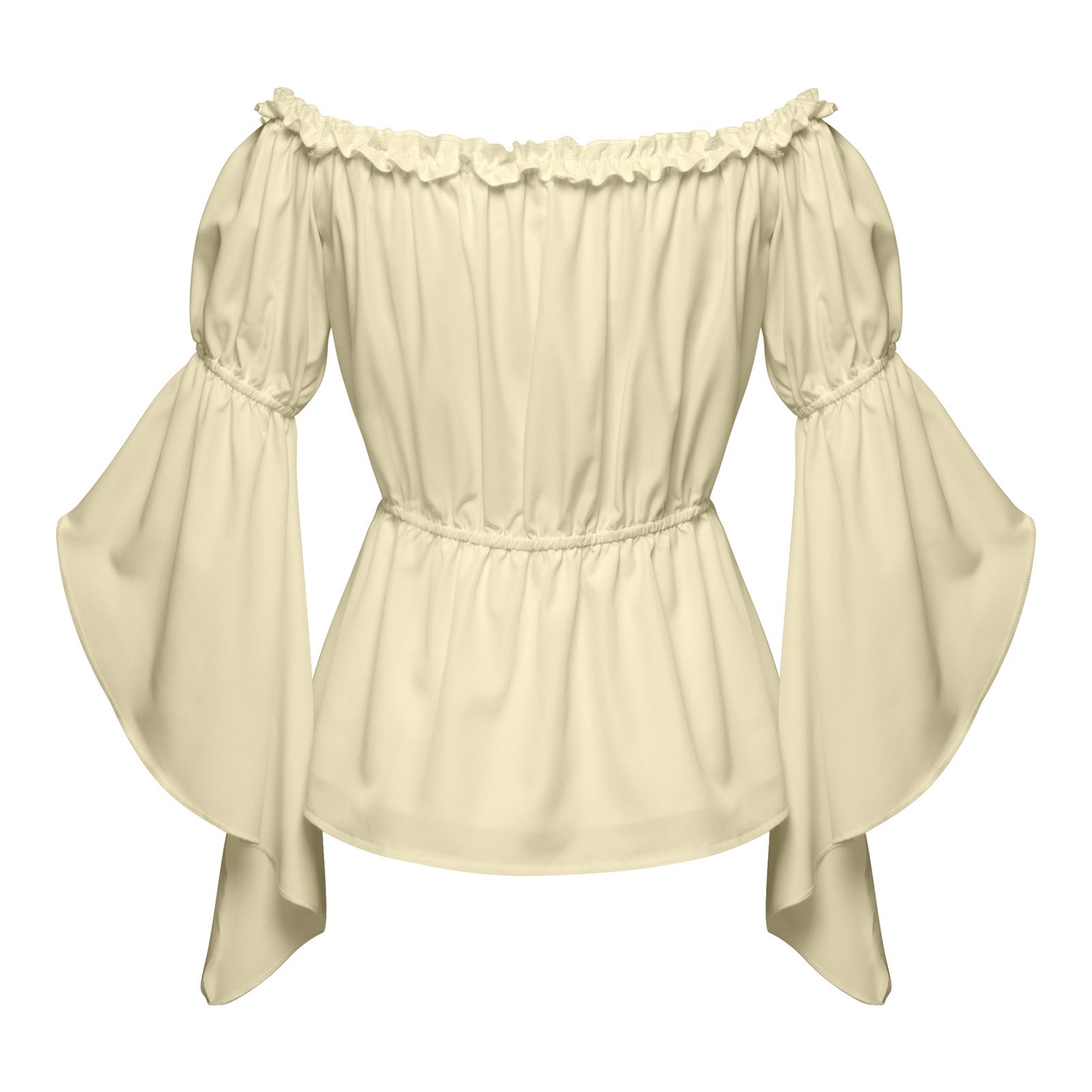 2025 New Best - Seller Women's Sexy Off - Shoulder Pleated Casual Loose One - Shoulder Top - Coscosmos