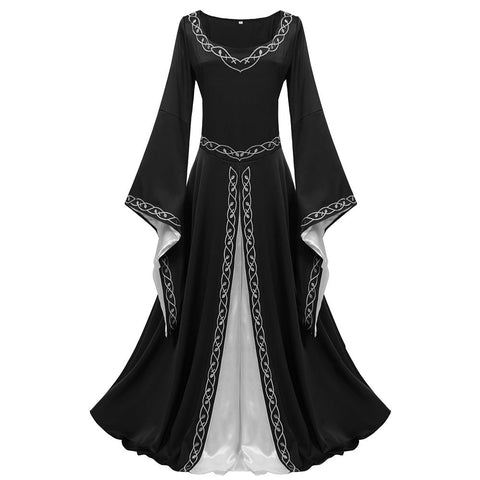 2025 New Cross - Border Medieval Retro Dress Renaissance Clothing Wholesale - Coscosmos