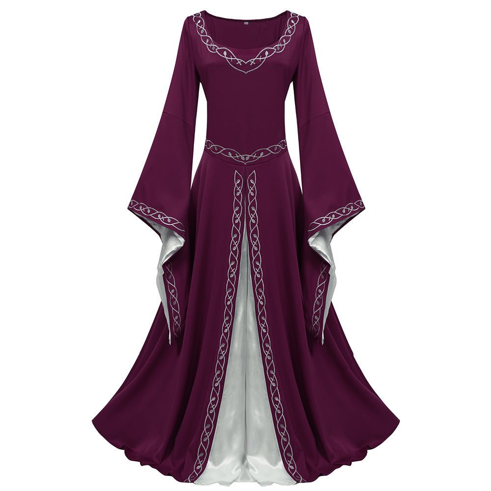 2025 New Cross - Border Medieval Retro Dress Renaissance Clothing Wholesale - Coscosmos
