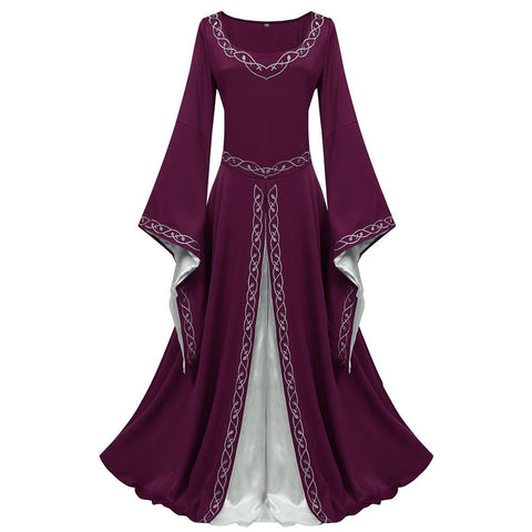 2025 New Cross - Border Medieval Retro Dress Renaissance Clothing Wholesale - Coscosmos