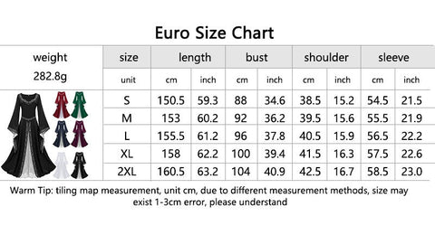 2025 New Cross - Border Medieval Retro Dress Renaissance Clothing Wholesale - Coscosmos