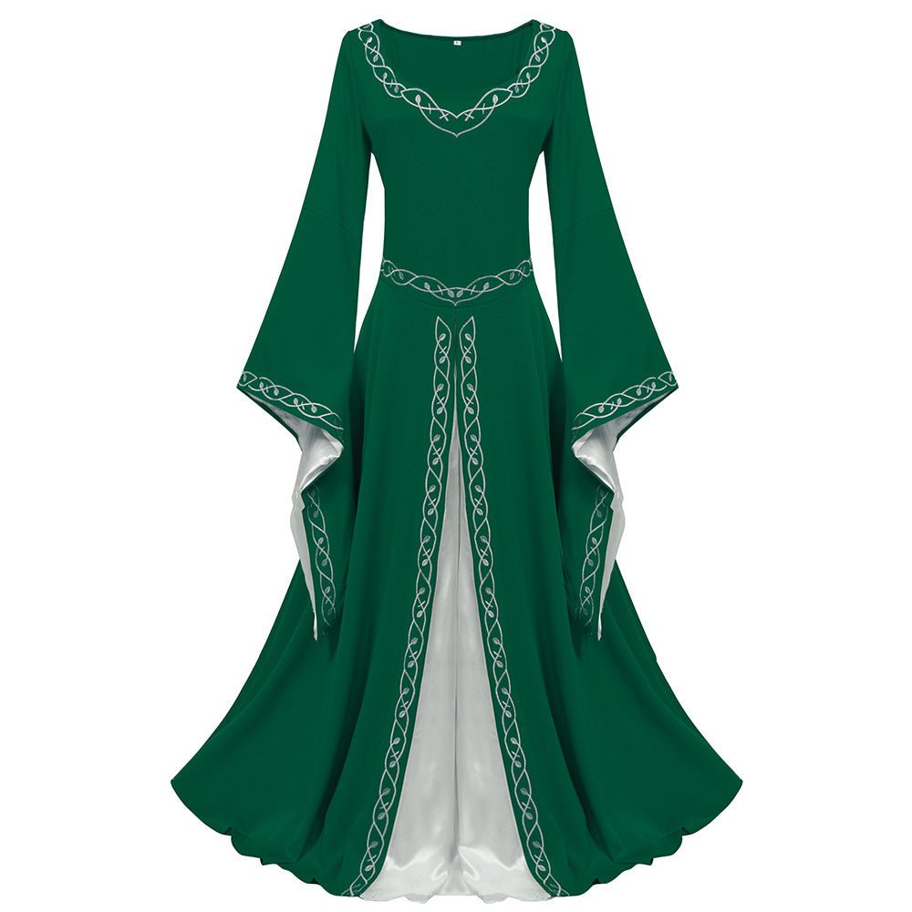 2025 New Cross - Border Medieval Retro Dress Renaissance Clothing Wholesale - Coscosmos