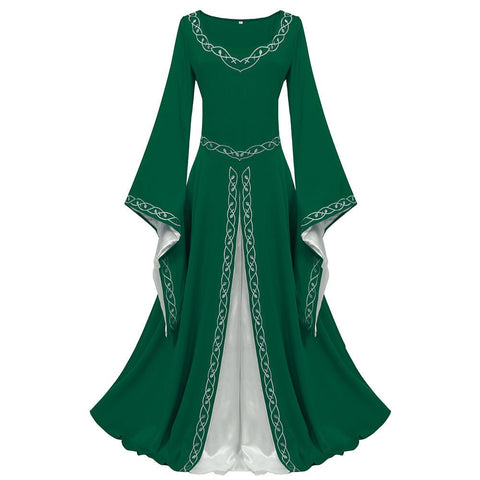2025 New Cross - Border Medieval Retro Dress Renaissance Clothing Wholesale - Coscosmos