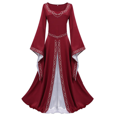 2025 New Cross - Border Medieval Retro Dress Renaissance Clothing Wholesale - Coscosmos