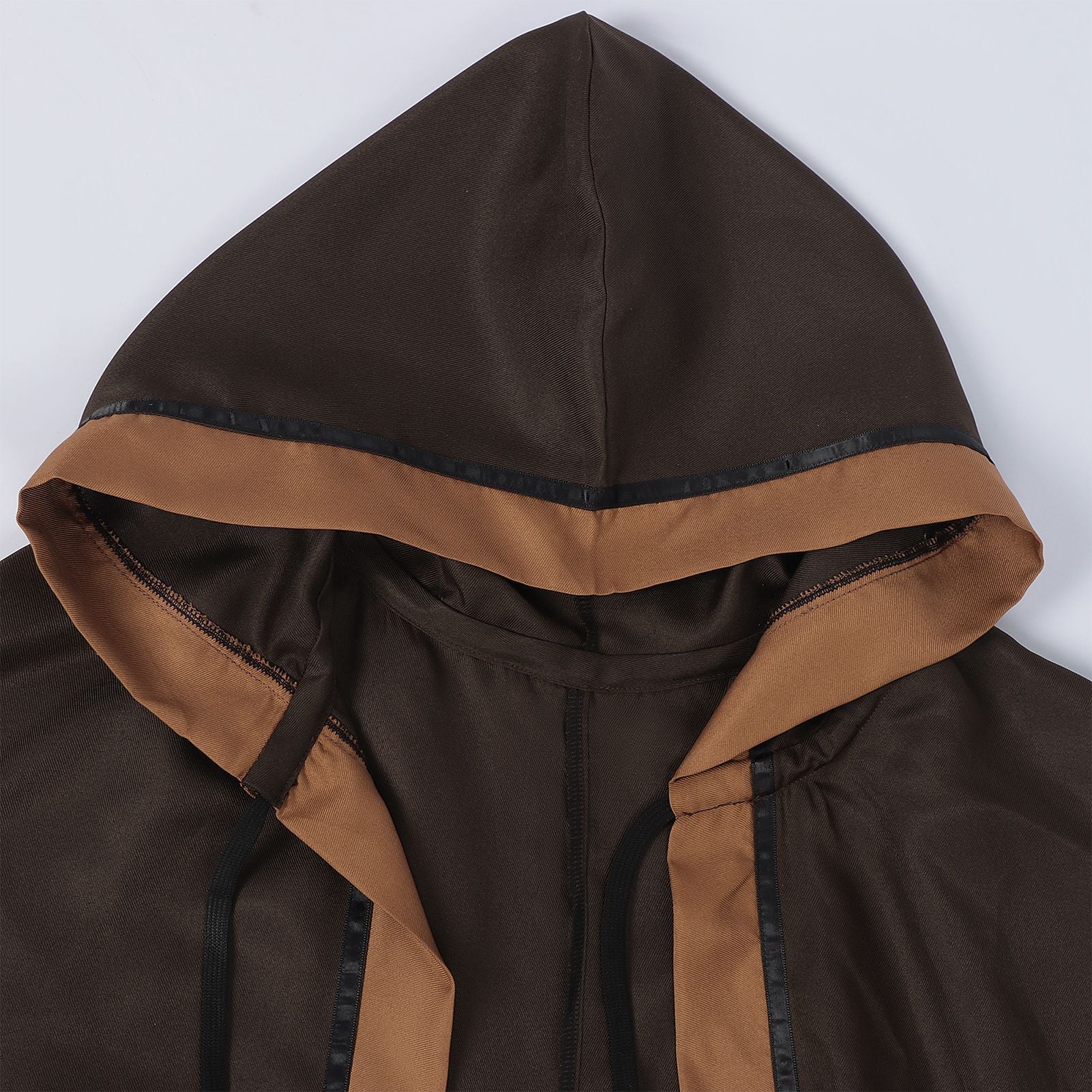 2025 New European and American Death Cosplay Costume Star Wars Male Wizard Black Hooded Tie Belt Cape for Export - Coscosmos
