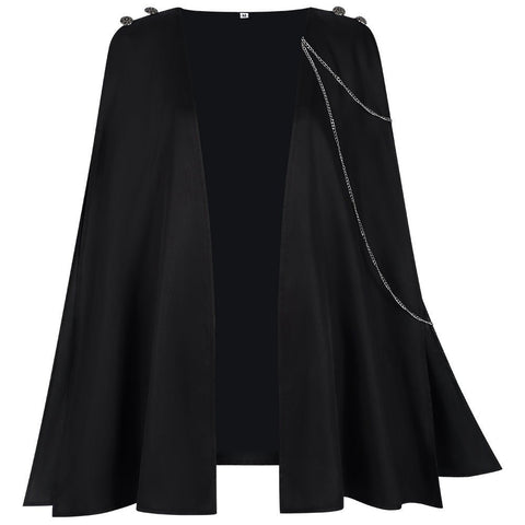 2025 New European and American Halloween Medieval Cosplay Costume Cloak Vintage Cape - Coscosmos